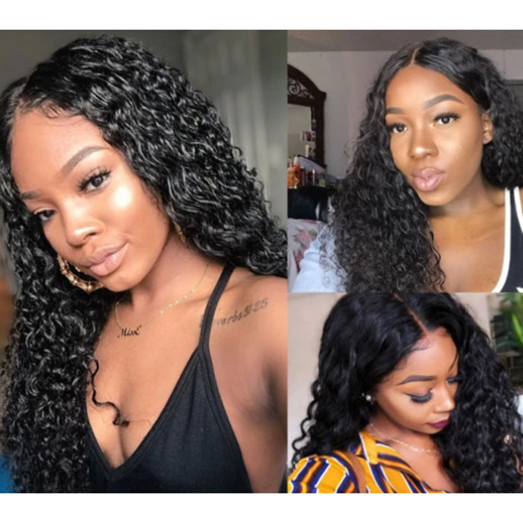 Wave high temperature silk African wig Wave high temperature silk African wig